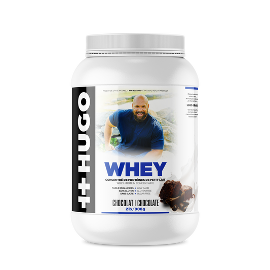whey en poudre protéines au chocolat