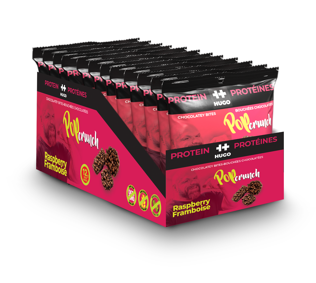 Pop Crunch Framboise Raspberry